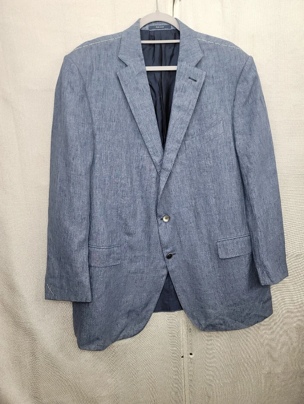 Ermengildo Zegna Nwt Mens Linen Blazer Sports Jacket Size 62R Or US Size 52R